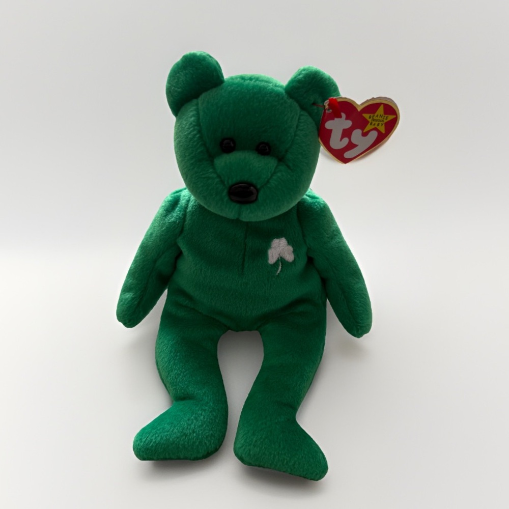 Irish Beanie Baby  Erin - Ty Beanie Baby 1997 Retired. St Patrick's  Collectible